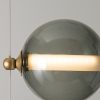 Abacus Floor Hubbardton Forge Lighting Smoke glass
