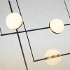 Tagliato Alora Lighting Suspension Linéaire Black Gold Details