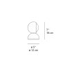 ECLISSE ARTEMIDE DIMENSIONS